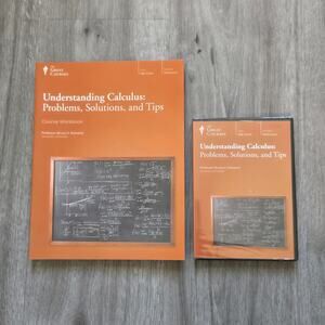 New The Great Courses Understanding Calculus DVD and Workbook